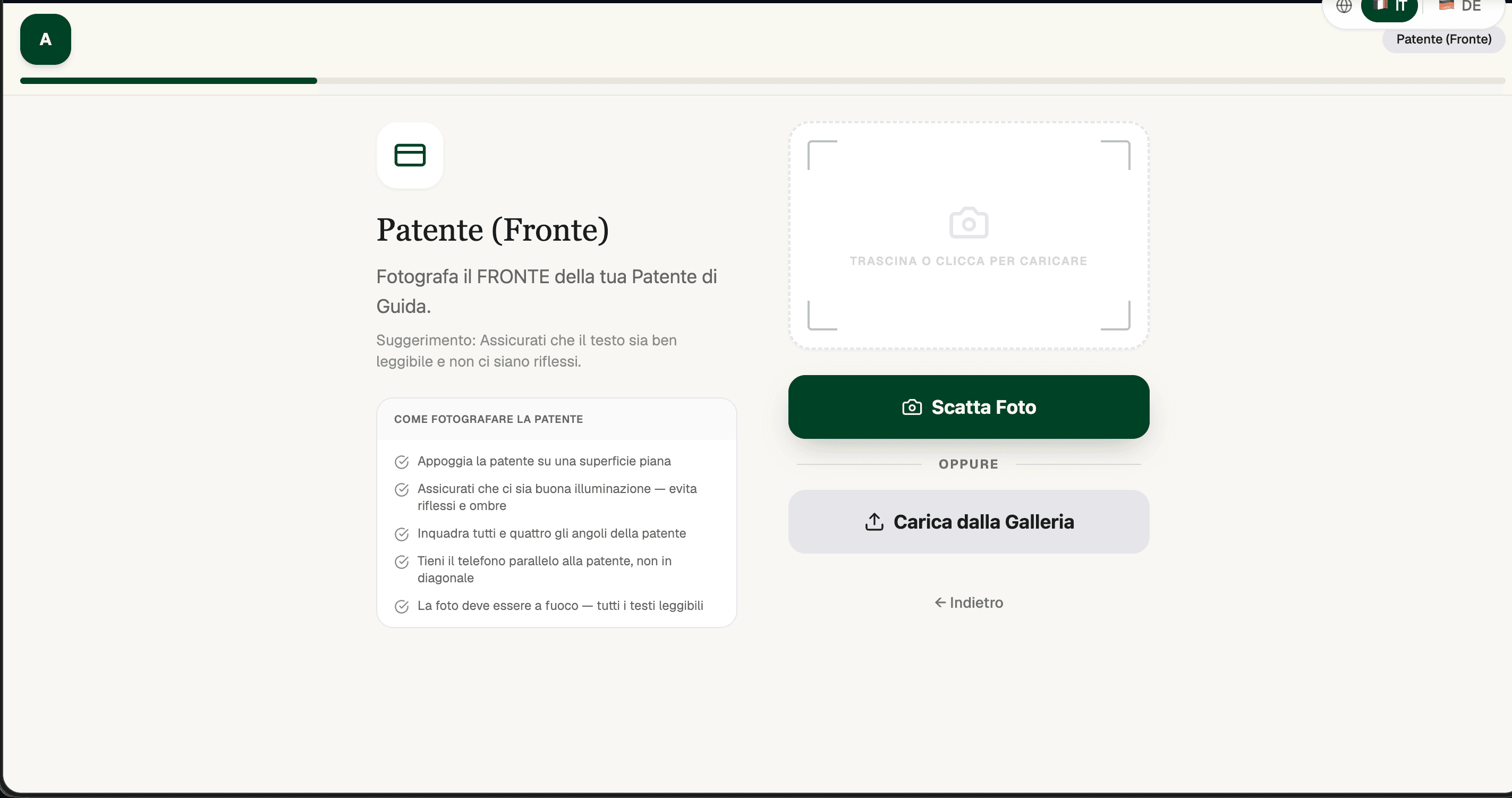 Il cliente fa il lavoro